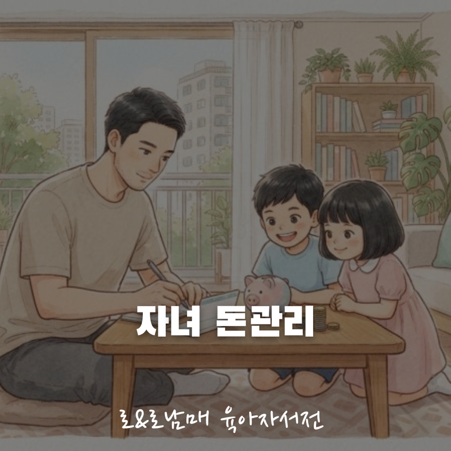 아이 통장 만들기와 증여세 신고 안내 이미지